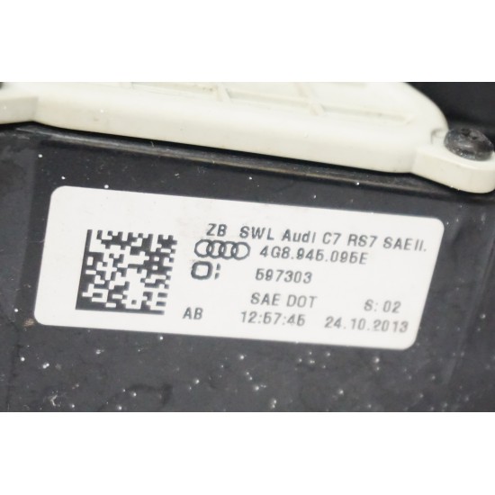 2014 2015 AUDI RS7 QUARTER Brake Light / Tail Light Left 4G8945095E GENUINE