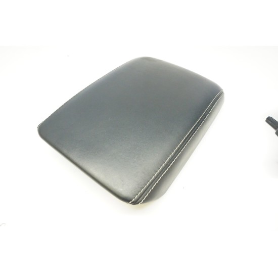 2010-2016 Audi A4 Armrest Arm Rest Trim Set White Stitching