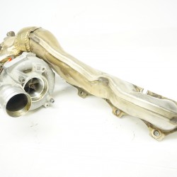 2013-2018 AUDI S7 S6 4.0T LEFT Turbocharger Compressor and Manifold 079145703E