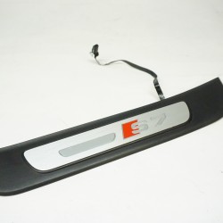 13-18 AUDI S7 DOOR SILL SCUFF PLATE ILLUMINATED - Left Rear 4G8947423D