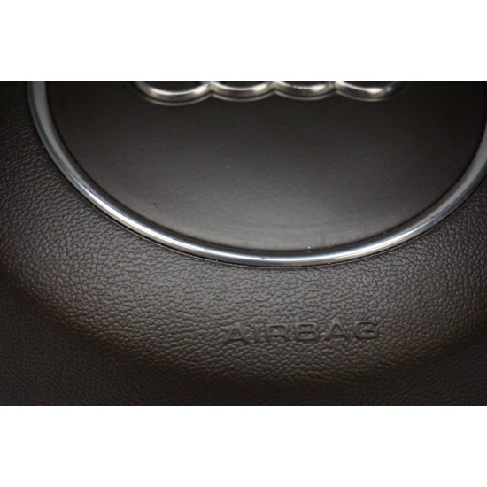 12-15 AUDI A6 Steering Wheel Air Bag BROWN 4G0880201H