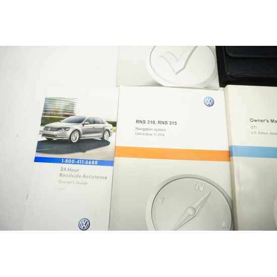 2013 Volkswagen GTI Owners Manual Packet