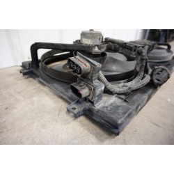 2000-2006 Audi TT 1.8T Radiator Electric Cooling Fan Assembly 1J0121205B