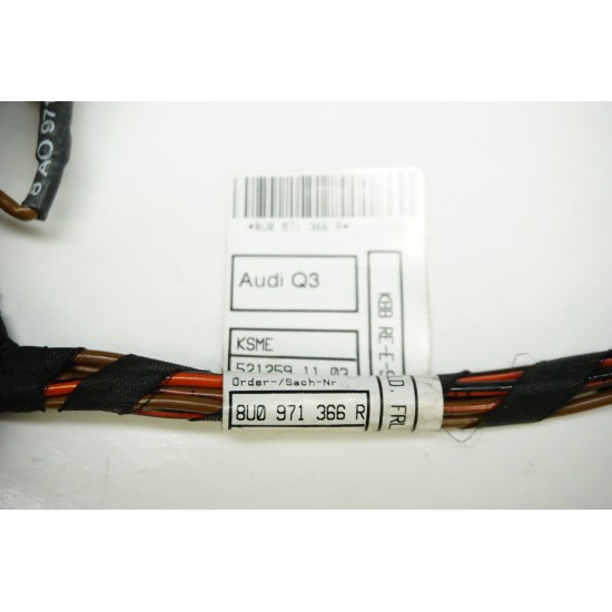 2015-2018 AUDI Q3 Right Front Seat Base Wire Harness 8U0971366R