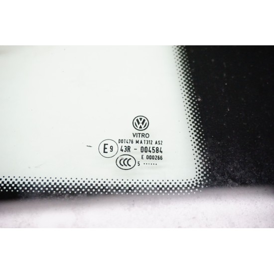 2012-2019 VOLKSWAGEN Beetle Coupe - RIGHT Rear Quarter Window Glass 5C5845042M