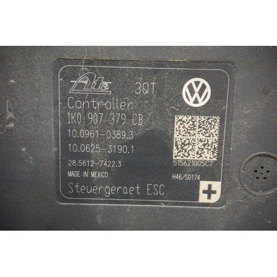 2016-2019 Volkswagen Passat Anti Lock Brake Pump ABS Module 1K0614517EH