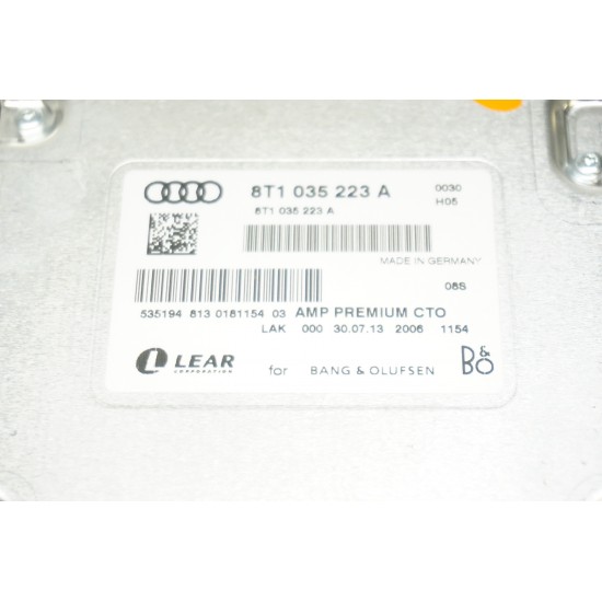 13-16 AUDI A4 A5 Q5 SQ5 B&O Premium Audio Amplifier 8T1035223A