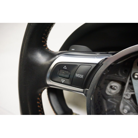 2008-2015 Audi TT Madras Brown Interior Trim Set Wheel Shifter Handle