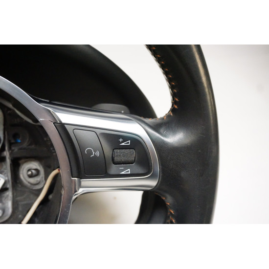 2008-2015 Audi TT Madras Brown Interior Trim Set Wheel Shifter Handle