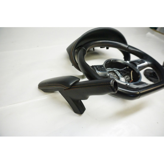 2008-2015 Audi TT Madras Brown Interior Trim Set Wheel Shifter Handle