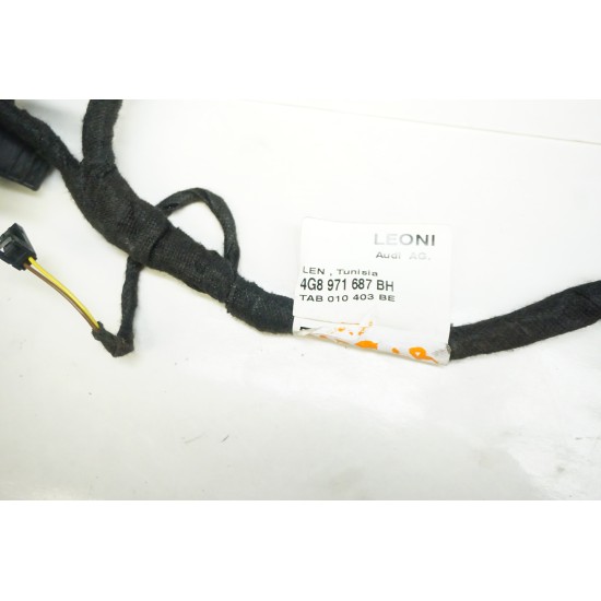 AUDI S7 REAR DOOR WIRE HARNESS KEYLESS 4G8971687BH 13-18