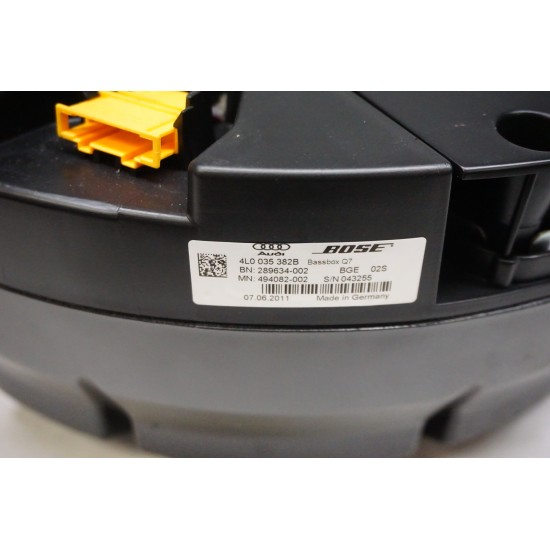 Subwoofer Speaker Rear 4L0035382B  Audi Q7