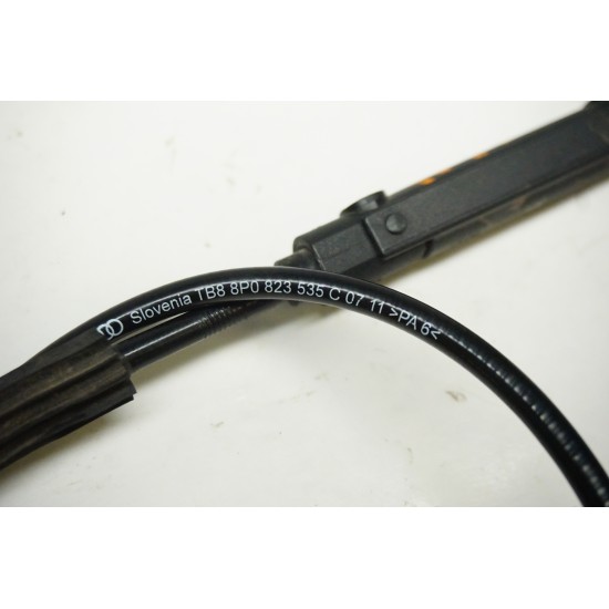 11-13 AUDI A3 TDI Hood Release Cable 8P0-823-535-C OEM