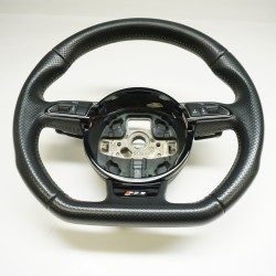 AUDI RS5 Perforated Leather Steering Wheel OEM 13-15