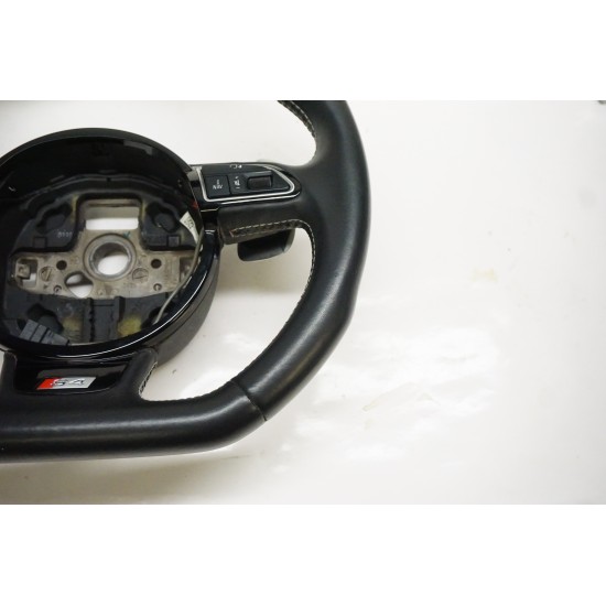 2013-2016 AUDI S4 Flat Bottom Steering Wheel NOTES 8K0419091DH