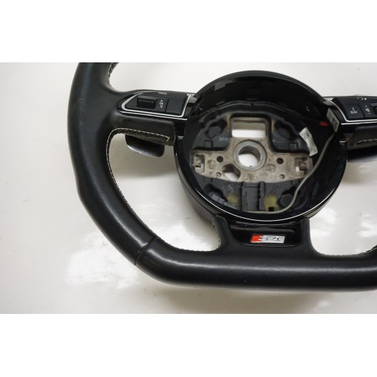 2013-2016 AUDI S4 Flat Bottom Steering Wheel NOTES 8K0419091DH