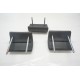 2006-2008 Audi A4 Low Profile Rear Headrest Set 8E0885975AF