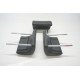 2006-2008 Audi A4 Low Profile Rear Headrest Set 8E0885975AF