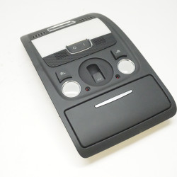 AUDI A5 S5 B8.5 OVERHEAD SUNROOF CONTROL SWITCH LIGHT, BLACK OEM 2008-2017