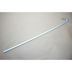 2013-2015 Audi RS5 Matte Silver Quarter Window Trim LEFT