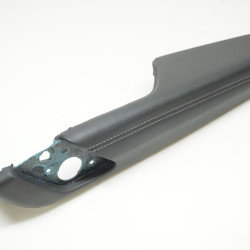 2021-2024 Audi Q5 Front Passenger Door Arm Rest Black White Stitch