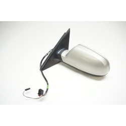 2014-2016 AUDI A4 Driver Mirror Assembly Manual Fold Blind Spot LX1Y 8K1857409AK
