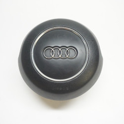 2014 2015 Audi S6 3 Spoke Steering Wheel Air Bag Black 4G0880201H