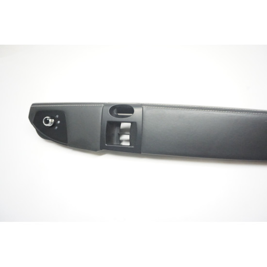 2010-2014 Audi TTS Driver Door Panel Armrest White Stitched