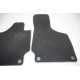 2010-2014 Audi TTS Carpet Front Floor Mat Set Silver Lined 8J1863691F