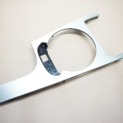 2010-2014 Audi TTS Brushed Aluminum Gear Shift Surround Trim 8J1863916H