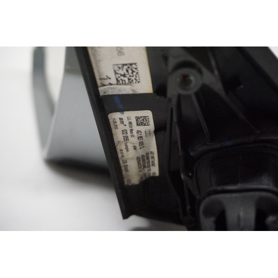 2012-2013 Audi A6 Driver Door Mirror Assembly Manual Fold Heated 4G1857409Q