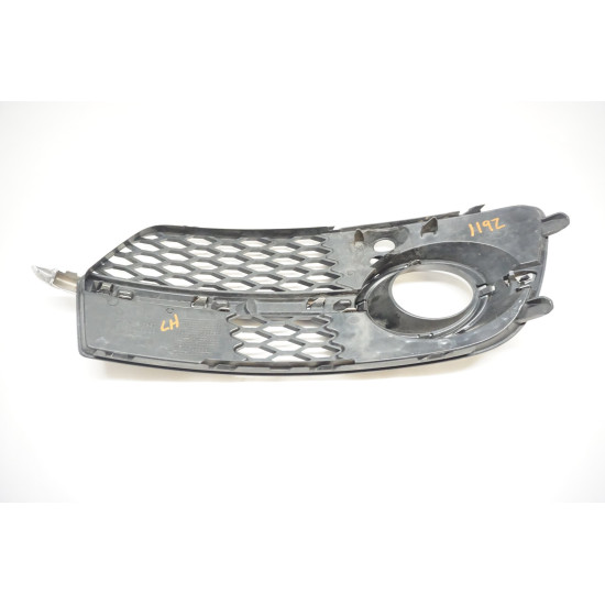 13-17 AUDI 8R Q5 S LINE LEFT LOWER GRILLE BUMPER FOG COVER BEZEL OEM