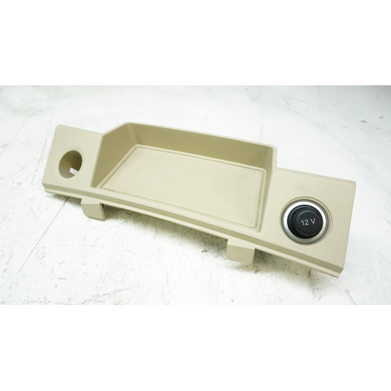 2018 2019 2020 AUDI Q5 Beige Console Tray W/ Power Outlets 80B864131