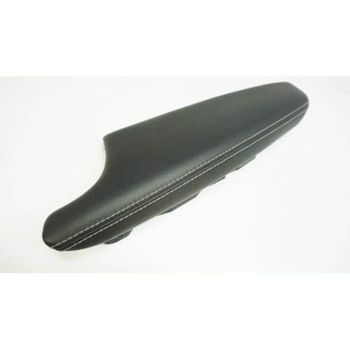 2013 - 2016 Audi S4 Rear Door Arm Rest White Stitching - Right Passenger