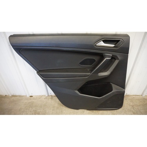 2019 2020 2021 Volkswagen Tiguan Rear Door Trim Panel Left Black