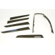 10-16 AUDI A4 S4 Carbon Fiber Interior Trim Set