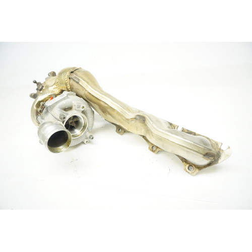 2013-2018 AUDI S7 S6 4.0T LEFT Turbocharger Compressor and Manifold 079145703E