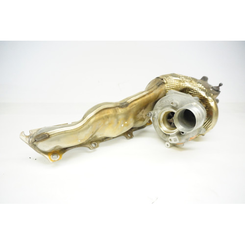 2013-2018 AUDI S7 S6 4.0T RIGHT Turbocharger Compressor and Manifold 079145704E