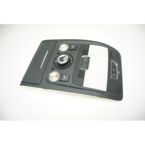 2009-2016 B8 AUDI A4 OVERHEAD DOME LIGHT / SUNROOF CONTROL PANEL BLACK