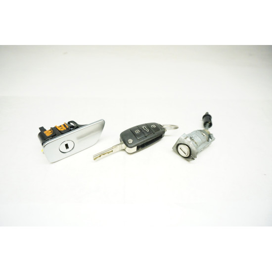 2015 2016 AUDI A3 Key and Lock Set 8V1837167 8V1857131C 8V0837220E