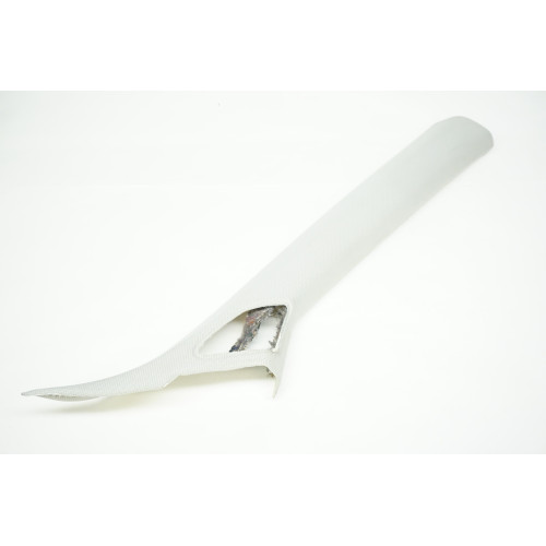 8P AUDI A3 RIGHT Interior Headliner A Pillar Trim SILVER 4L7