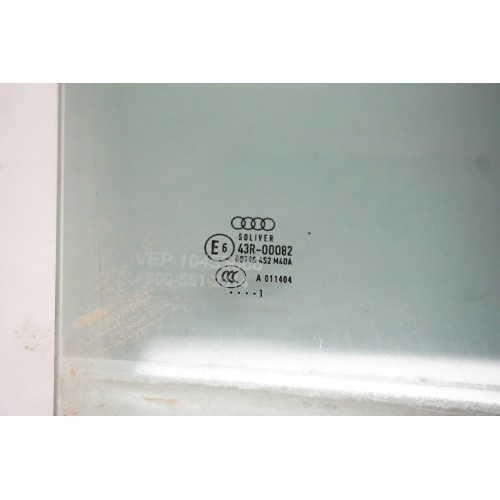 2008-2012 AUDI A5 Coupe Door Window Glass RIGHT Front OEM