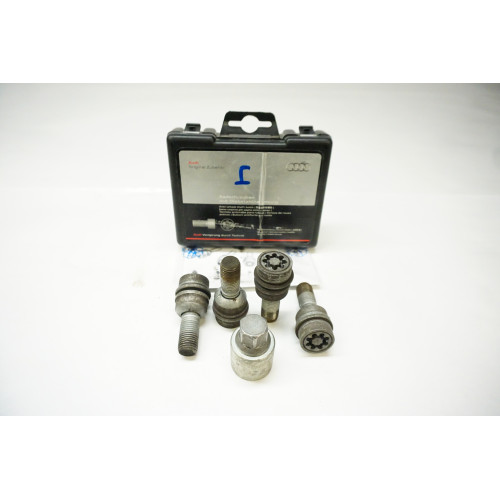 AUDI Q3 Q5 SQ5 Q7 Wheel Lock Kit 8R0071336 OEM 13-18