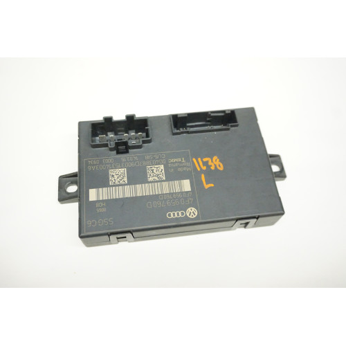 2011-2015 Audi Q7 Driver Seat Memory Control Module 4F0959760D