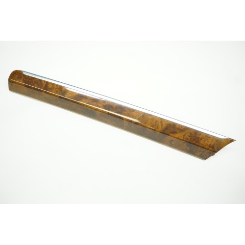 2007-2015 AUDI Q7 Left Front Door Card Panel Decorative Trim Nut Brown OEM