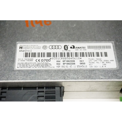 Audi TT Bluetooth Module 8P1862336