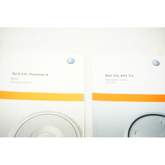 VW Golf R Owners Manual Handbook OEM