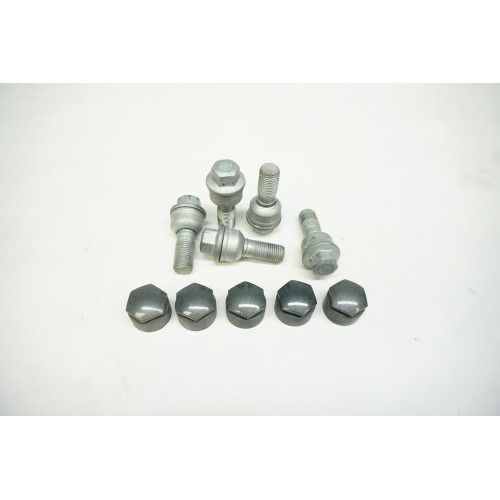 2019-2023 AUDI Q3 Wheel Lug Bolts and Caps - 5 Pack 8R0601295