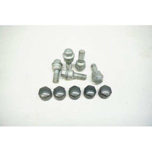 2019-2023 AUDI Q3 Wheel Lug Bolts and Caps - 5 Pack 8R0601295