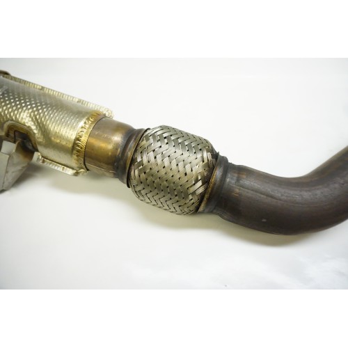 AUDI RS5 V6 Driver Exhaust Downpipe Resonator 8W0253300BD 2018-2023